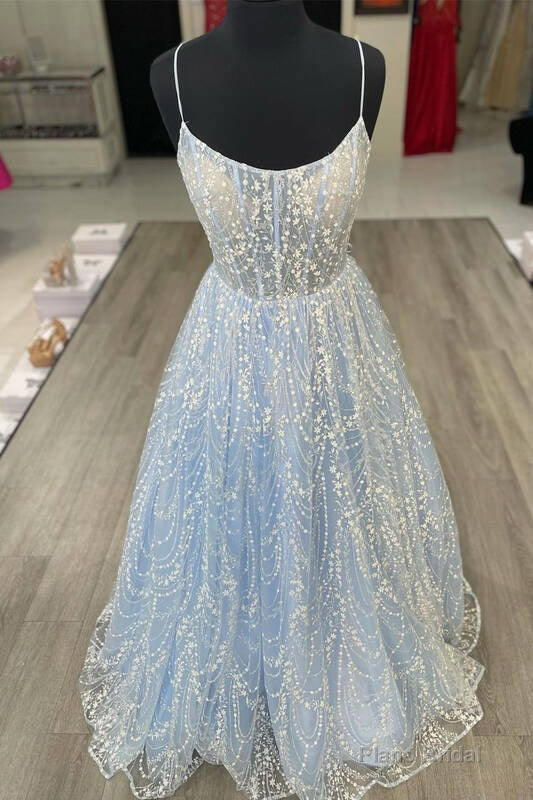 Princess A-line Light Blue Formal Dress Main image