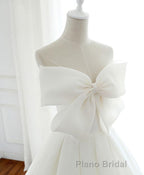 White Sweetheart Long Formal Prom Dresses, White Prom Dresses