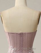 A-Line Sweetheart Neckline Long Formal Prom Dresses With Appliques