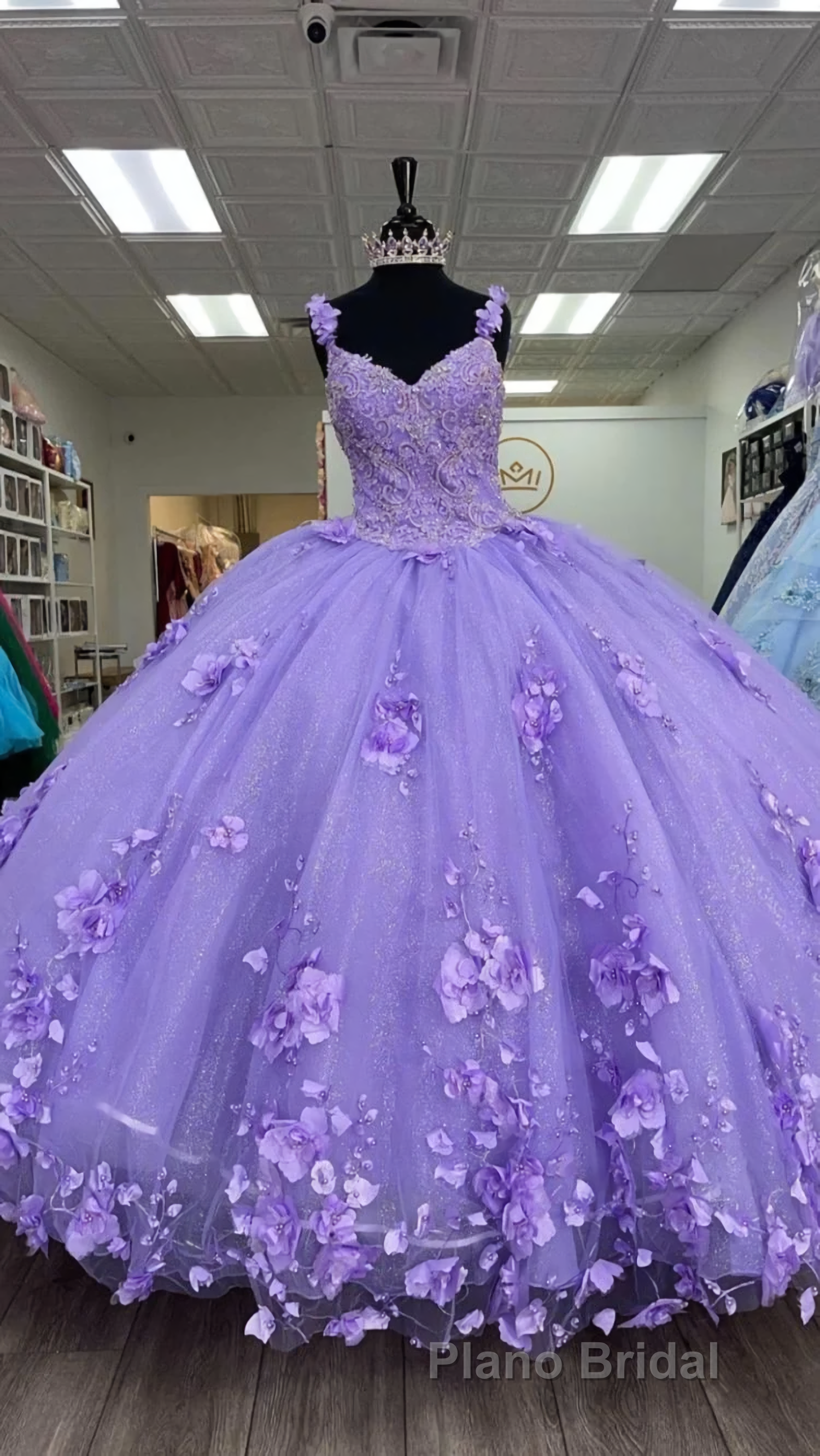 Princess Lilac Quinceanera Dresses Secondary image