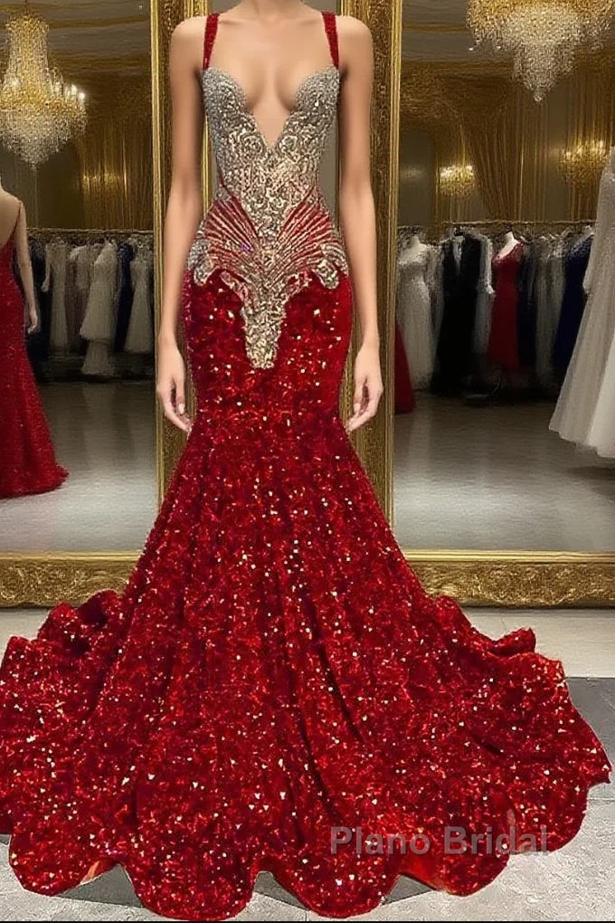 Gorgeous Long Dresses Luxury Black Girls Formal Prom Party Formal Gowns Main image