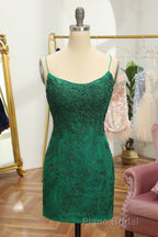 Coral Short Tight Homecoming Dresses with Lace Beading