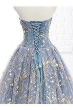 A-Line Lace Quinceanera Dresses Princess Sweet Formal Prom Dresses Off Shoulder Beautiful