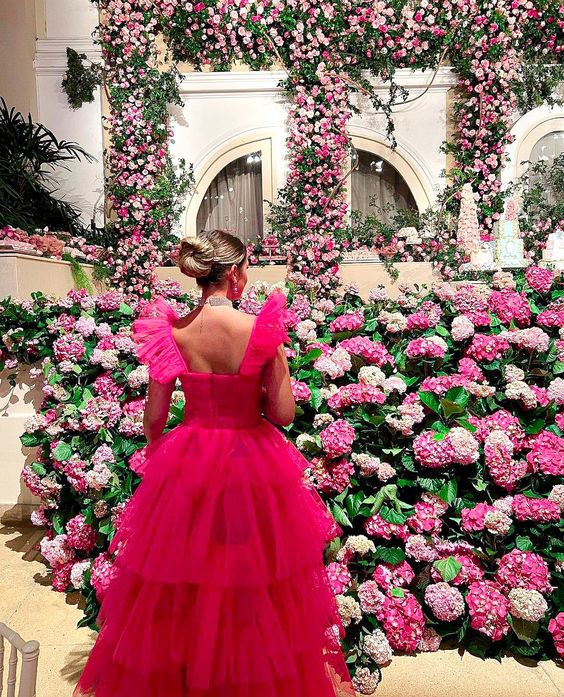 A-Line Long Formal Prom Dresses Fashion Formal Dresses