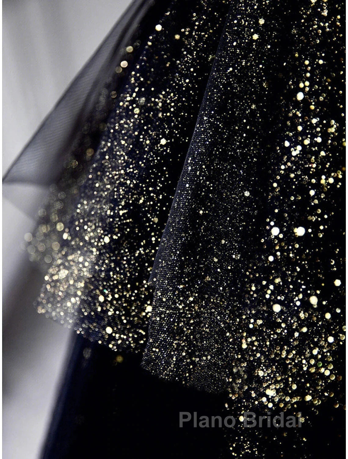 A-Line Formal Prom Dresses Black Dresses Dresses Formal Birthday Floor Length Sleeveless Strapless Tulle With Ruched Sequin