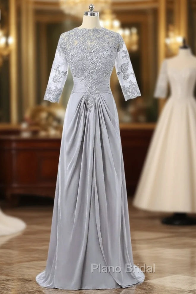 A-line Satin Lace With Jacket Mother Of The Bride Dresses