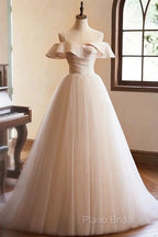 A-Line Sleeveless Backless Spaghetti Straps Floor Length Formal Dresses Formal Prom Dresses