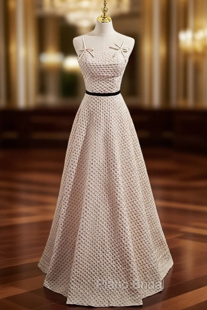 A-Line Spaghetti Straps Formal Prom Dresses Main image