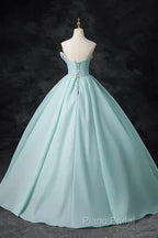 A-Line Strapless Formal Tulle Floor Length Formal Dresses Off Shoulder Formal Prom Dresses