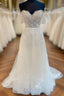 A-Line Tulle/Lace Wedding Dresses