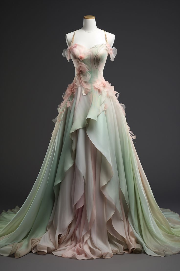 Aesthetic A Line Spaghetti Straps Party Dresses Long Formal Prom Dresses Formal Evening Dresses Secondary image
