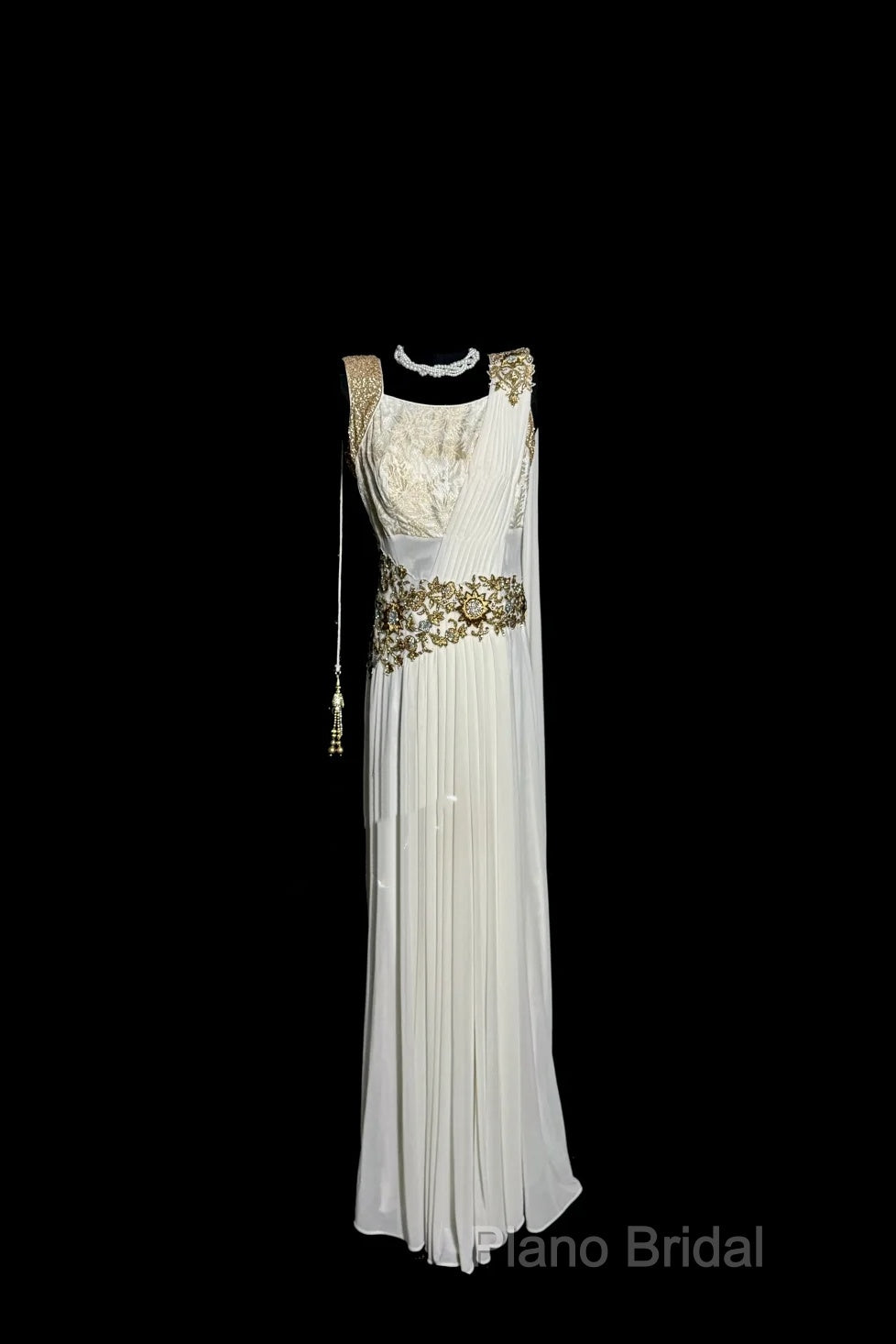 Aesthetic A Line Square Neckline White Chiffon Formal Prom Dresses Ruffle Long Party Dresses