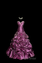 Aesthetic Mermaid Sweetheart Neckline Taffeta Formal Prom Dresses Ruffle Long Party Dresses