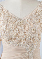 Appliques Lace 3/4 Sleeves Sweetheart Mother Of The Bride Dresses