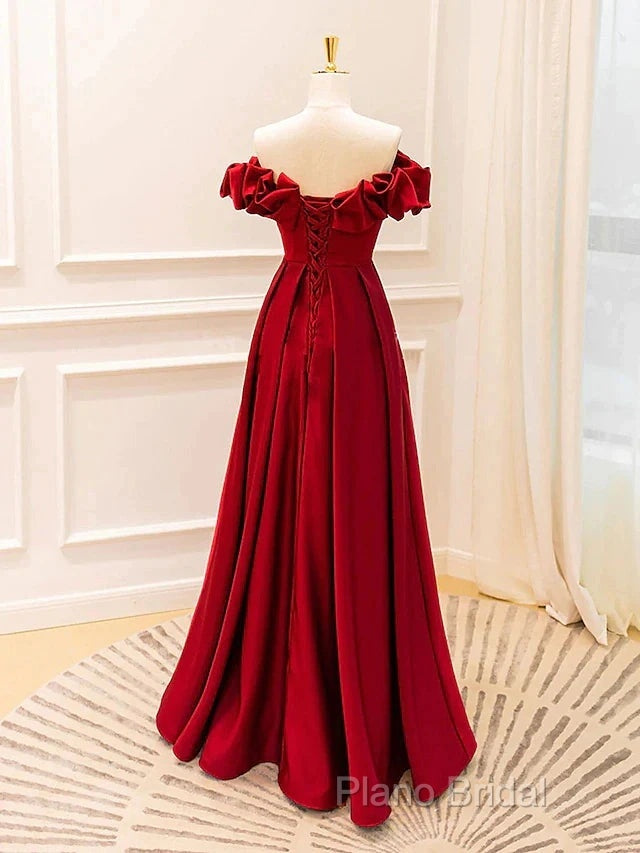 Ball Gown A-Line Formal Gown Empire Dresses Formal Prom Floor Length Sleeveless V Neck Jersey With Pleats Strappy