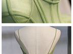 Ball Gown, Green Formal Prom Dresses Vintage Formal Prom Dresses