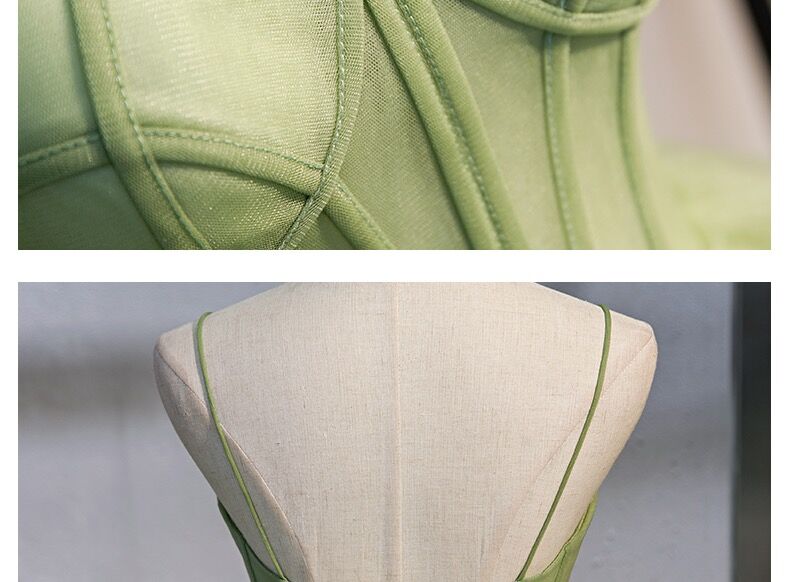 Ball Gown, Green Formal Prom Dresses Vintage Formal Prom Dresses