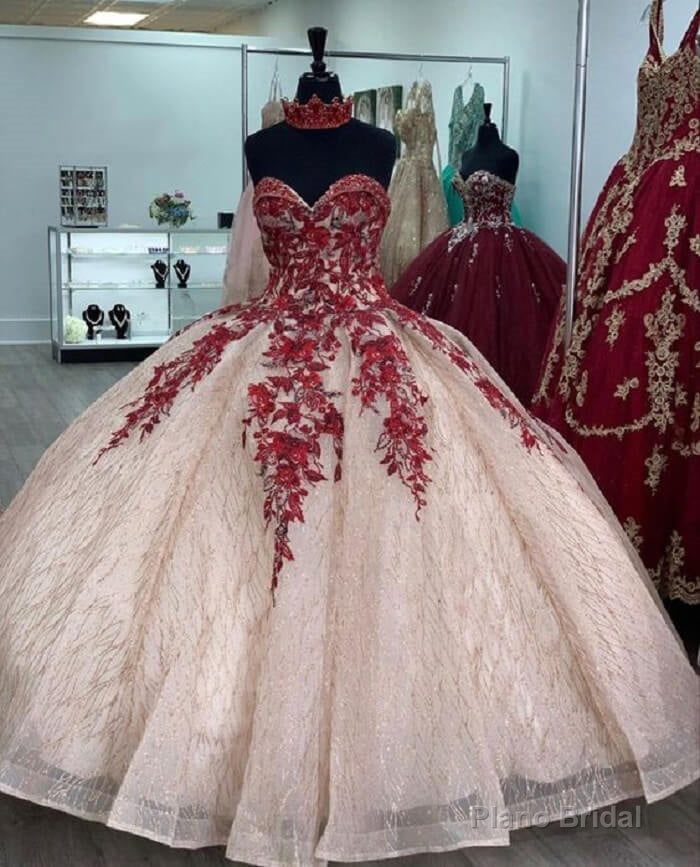 Ball Gown Long Prom Dress Princess Quinceanera Dresses Main image