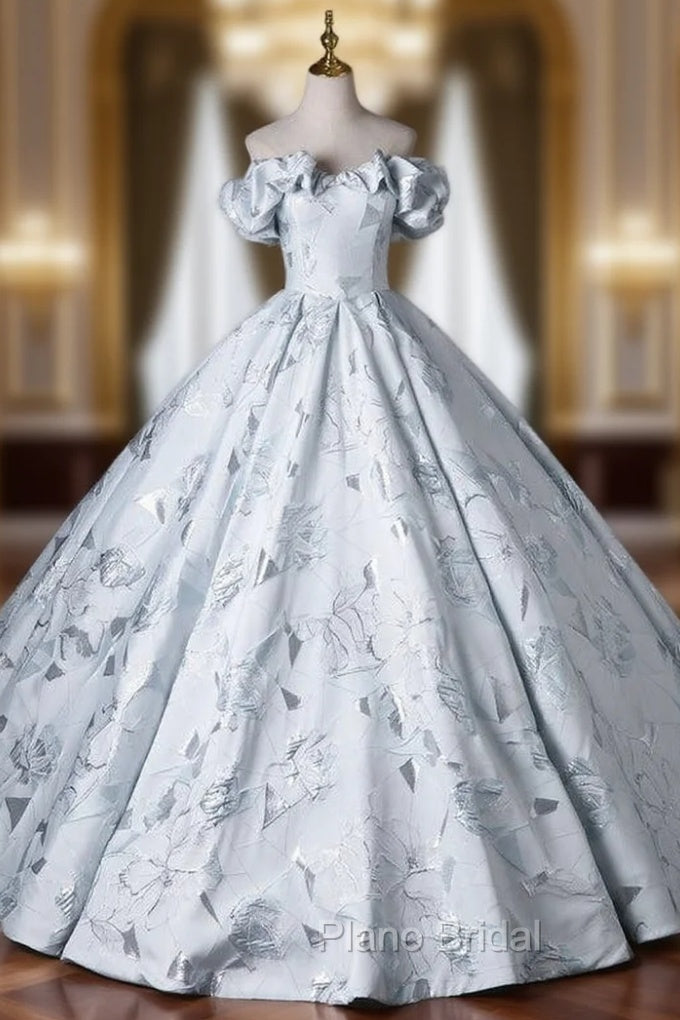 Ball Gown Off the Shoulder Embroidery Quinceanera Dresses Main image