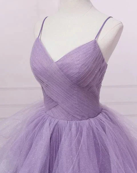 Green/Blue Long Shiny Elegant Spaghetti Straps Long Ruffled Organza Ball Gown Formal Evening Dresses Quinceanera Dresses