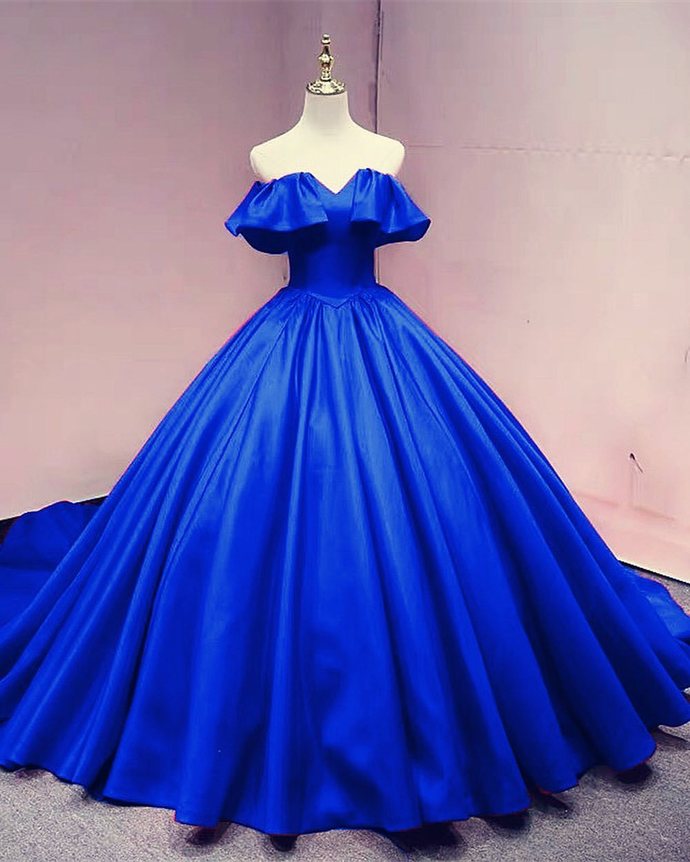 Ball Gown Formal Prom Dresses Long Formal Evening Gown