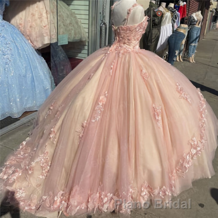 Ball Gown Sweet 16 Dresses Princess Quinceanera Dresses Lace Appliques Sweet 15 Party Formal Prom Ball Gowns Secondary image