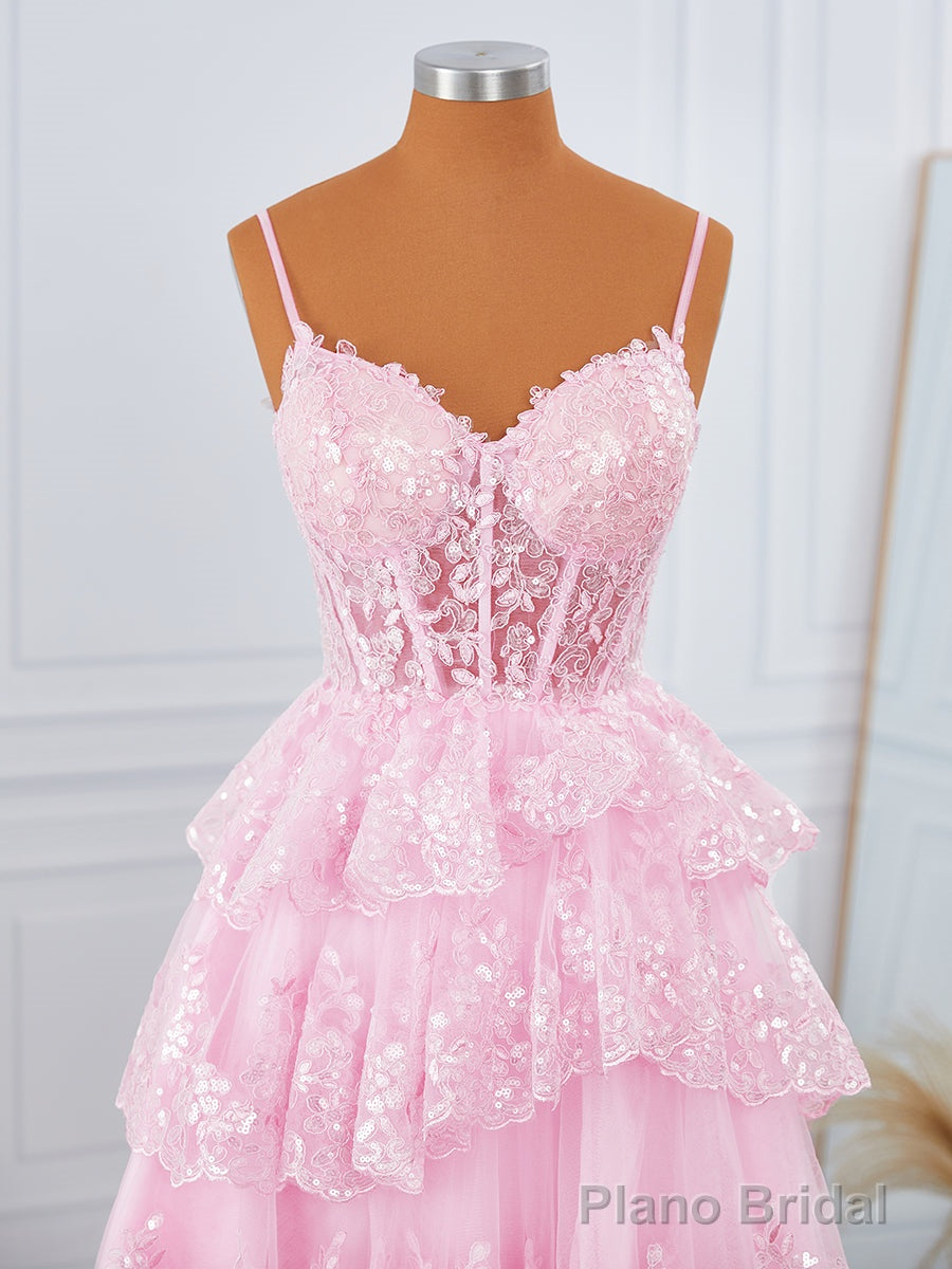 Ball-Gown Tulle V-neck Appliques Lace Corset Short/Mini Dress
