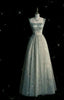Beautiful A Line Sage Green Long Tulle Formal Prom Dresses