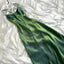 Beautiful A Line Spaghetti Straps Green Long Formal Prom Dresses Formal Evening Gowns