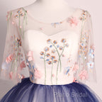 Beautiful Gradient Ball Gown Long Party Dresses, Gradient Formal Dresses