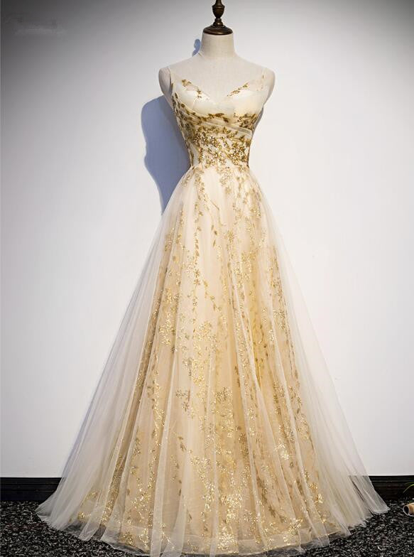 Beautiful Lace Long Formal Prom Gown, New Style Formal Dresses Main image