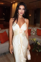 Beautiful Mermaid Spaghetti Straps Satin Long Party Dresses Formal Prom Dresses
