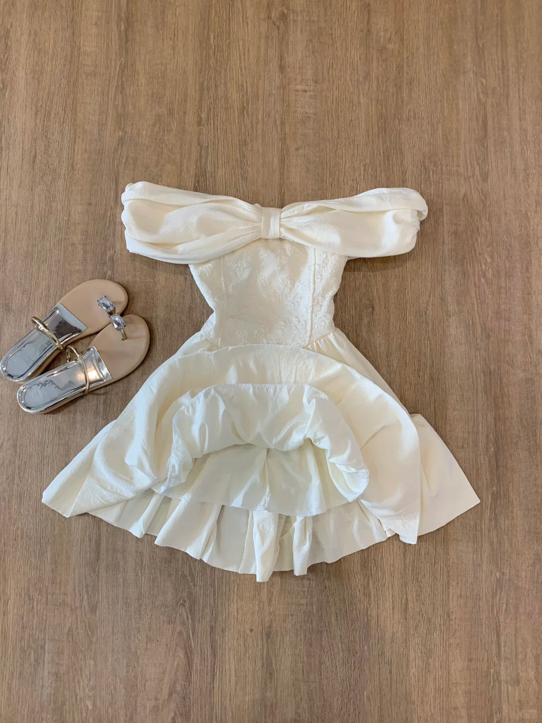Beautiful One Shoulder Bow Princess A-Line Homecoming Dresses