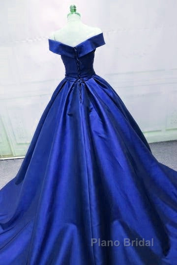 Beautiful Royal Blue Party Dresses, Formal Prom Dresses , Long Formal Gowns Secondary image