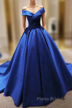 Beautiful Royal Blue Party Dresses, Formal Prom Dresses , Long Formal Gowns