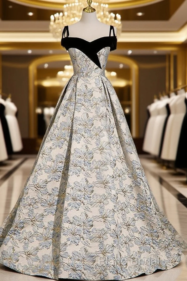 Beautiful Satin Sweetheart Off Shoulder Formal Prom Dresses, A-Line Satin Formal Dresses