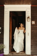 Beautiful Sheath Straps Long White Formal Prom Dresses Formal Evening Dresses