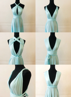 Beautiful Spandex Multi Way Bridesmaid Dresses, Women Summer Dresses,Convertible Dresses