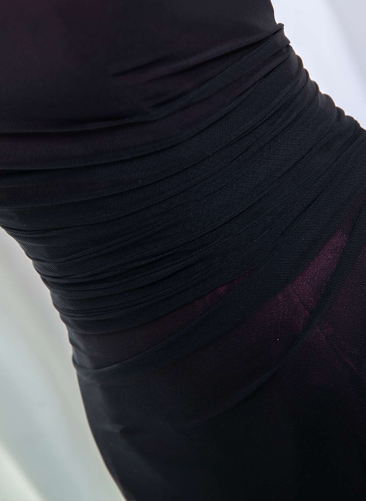 Black And Burgundy Scoop Straps Lace-Up Long Party Dresses, Simple Long Formal Prom Dresses