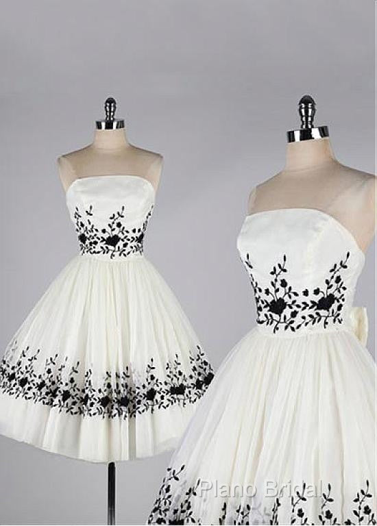 Black And White Homecoming Dresses Secondary image