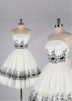 Black And White Homecoming Dresses