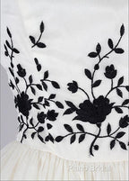 Black And White Homecoming Dresses