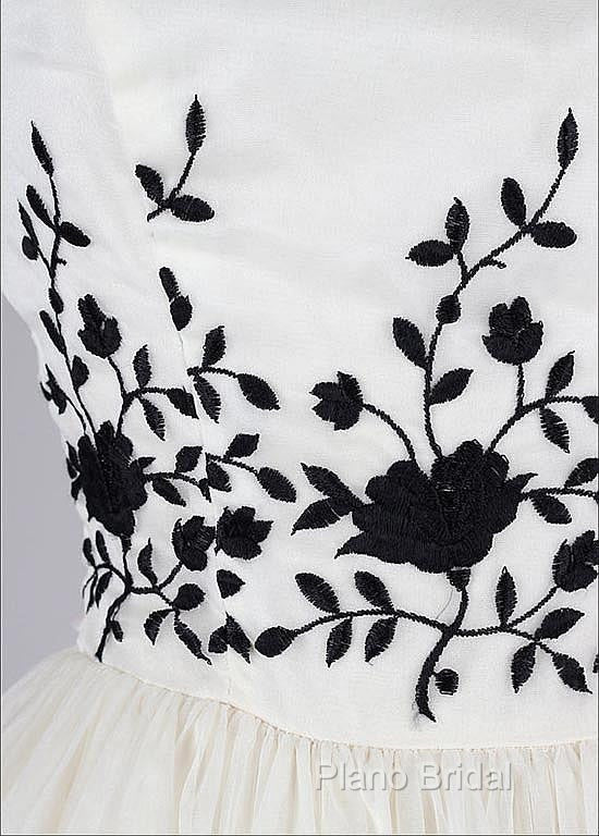 Black And White Homecoming Dresses