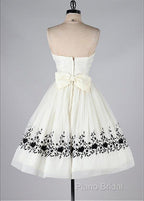 Black And White Homecoming Dresses