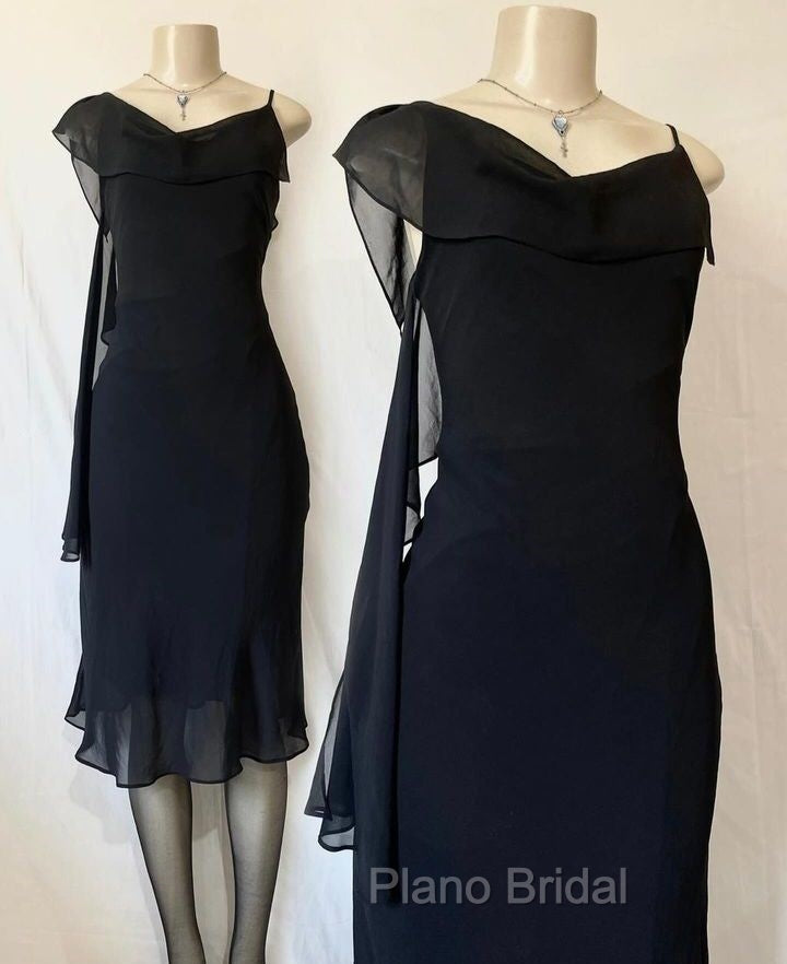 Black Chiffon Formal Prom Dresses Party Dresses New Formal Dresses