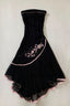 Black Fashion Dresses Birthday Party Formal Prom Gown