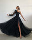 Black Long Formal Evening Dresses Formal Prom Dresses