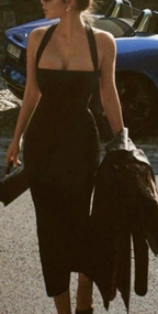 Black Long Formal Prom Dresses Party Dresses With Slit
