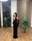 Black Mermaid Long Formal Prom Dresses, Fashion Formal Evening Dresses