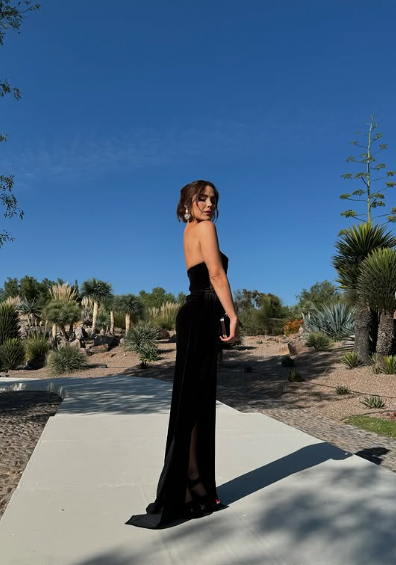Black Formal Prom Dresses Sexy Slit Formal Prom Dresses Birthday Outfits